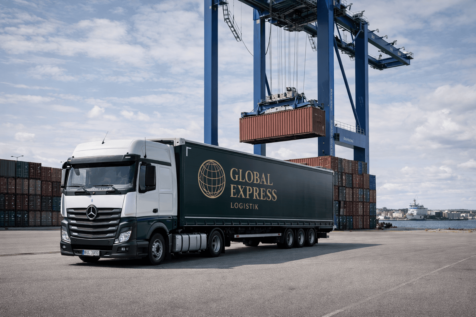 Global Express truck
